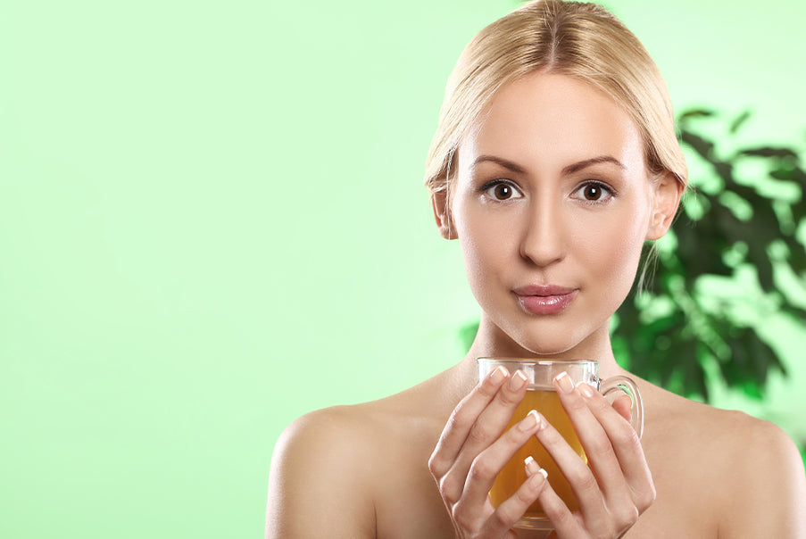 Unlock the Secret to Lustrous Hair with Green Tea!