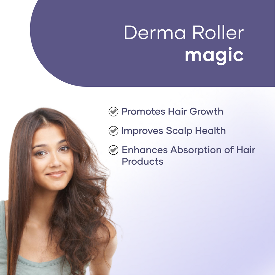 Derma Roller 0.5mm for Hair & Face