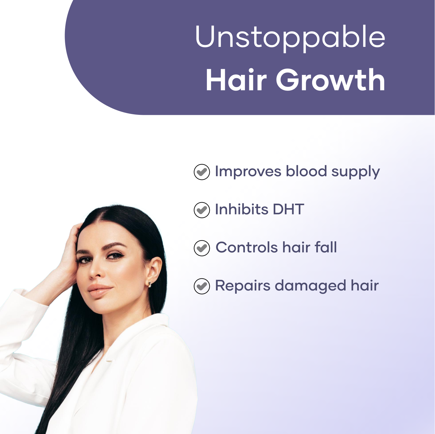 Shop the best hair growth vitalizer for women | Redensyl hair serum 60mL